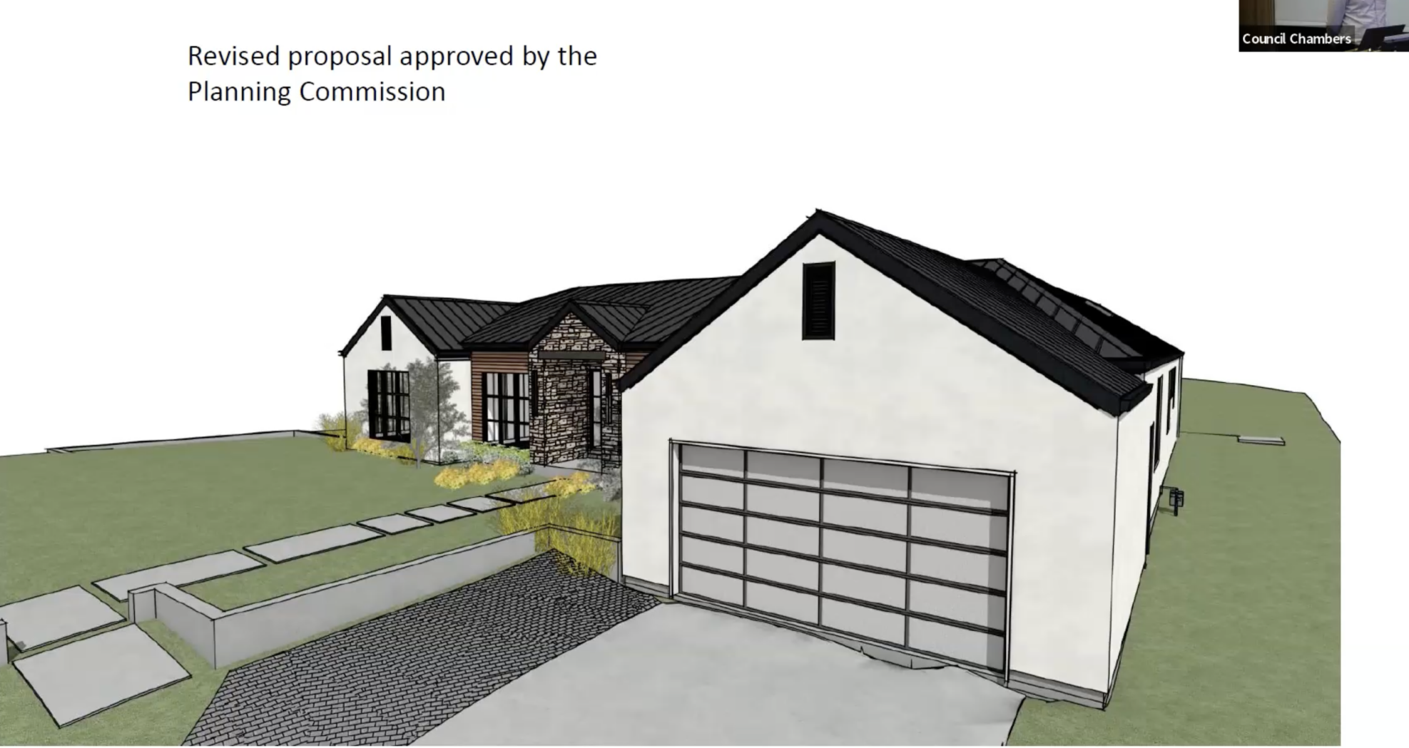 The planning commission approved design plans at 25851 Estacada Drive.
