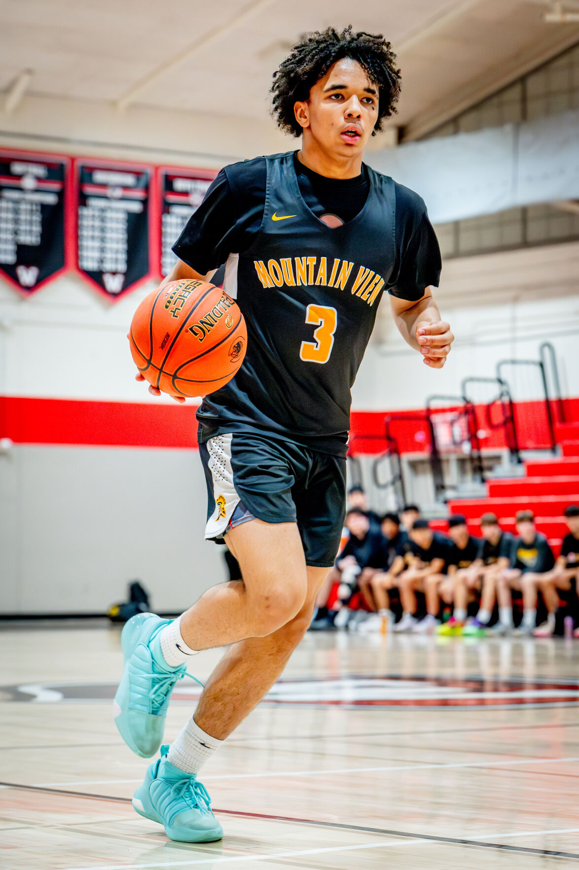 Mountain View guard Jayden Minor.
