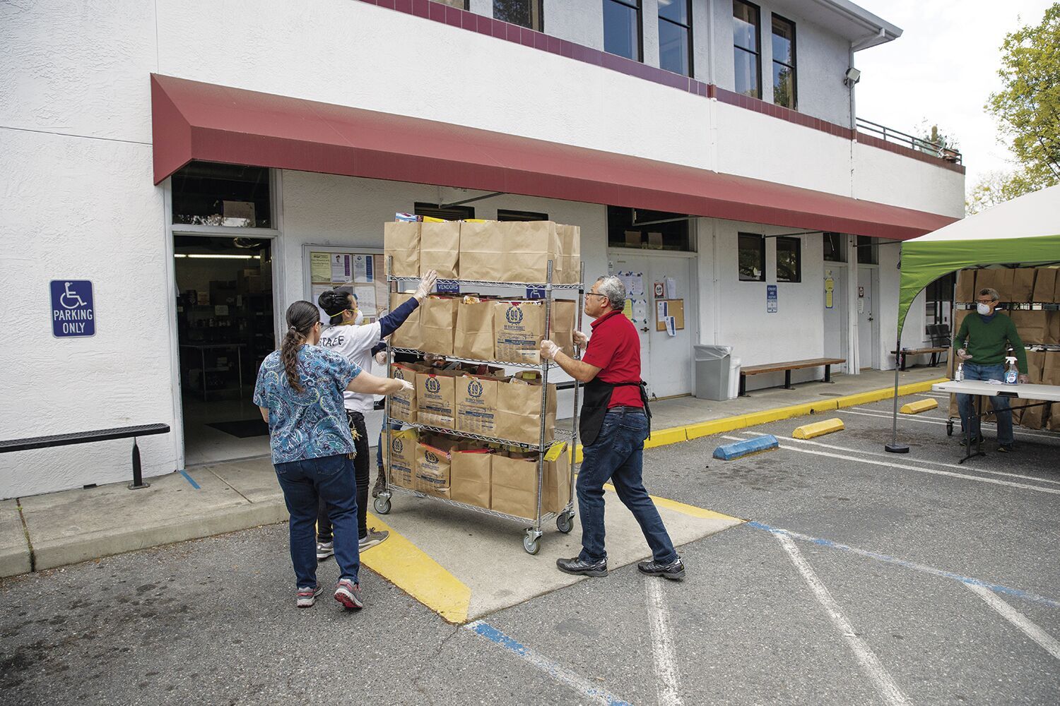 CSA provides food assitance and other services to community members in addition to holding events that help those struggling financially.