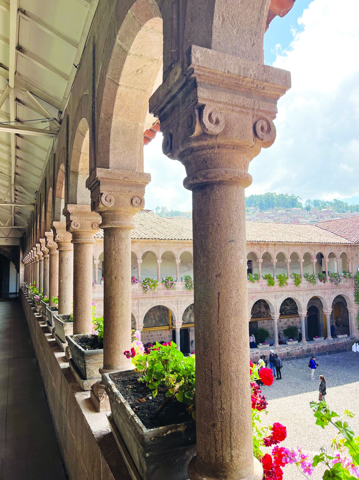 The Church and Convent of Santo Domingo in Cusco is built on the ruins of Inca Temple Qorikancha.