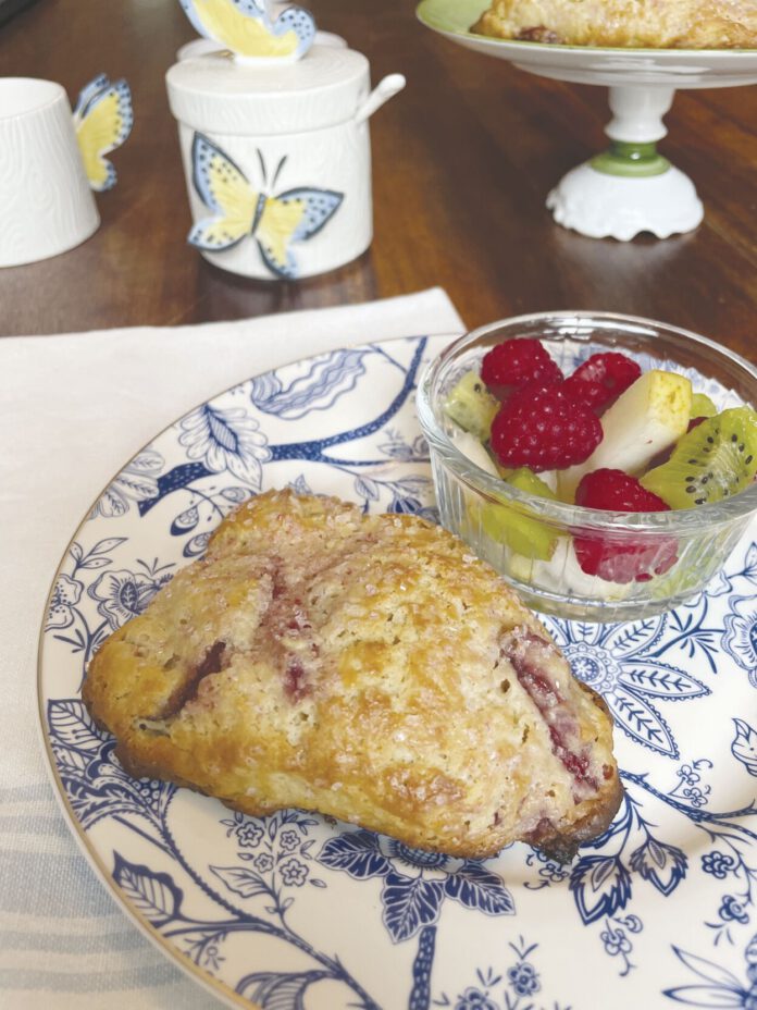 Strawberry Vanilla Scones offer a sweet, tasty start to Mother's Day.