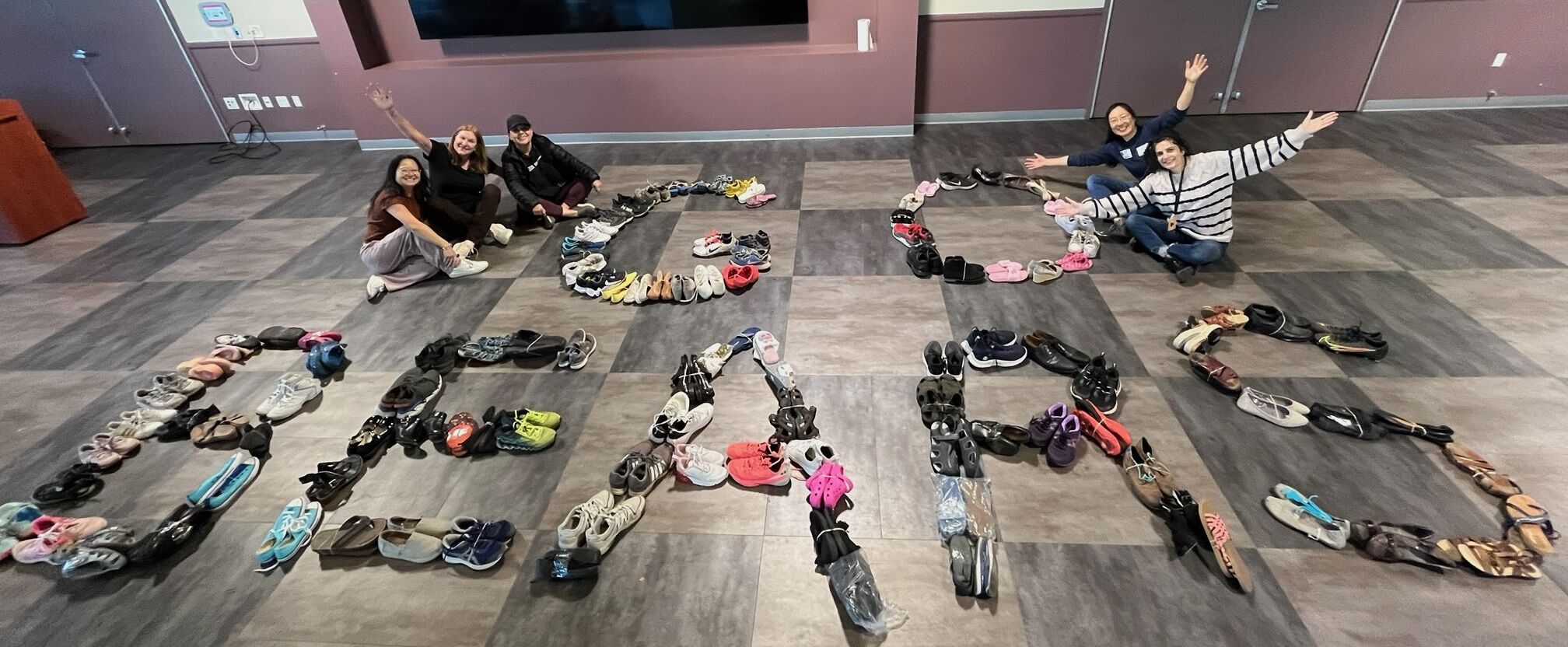 Graham Middle School is about one more week away from meeting their goals for the gently worn shoes fundraiser. The last day to donate is Nov. 16 and they are asking people to drop off in front of the Graham Middle School office at 1175 Castro St. in Mountain View.