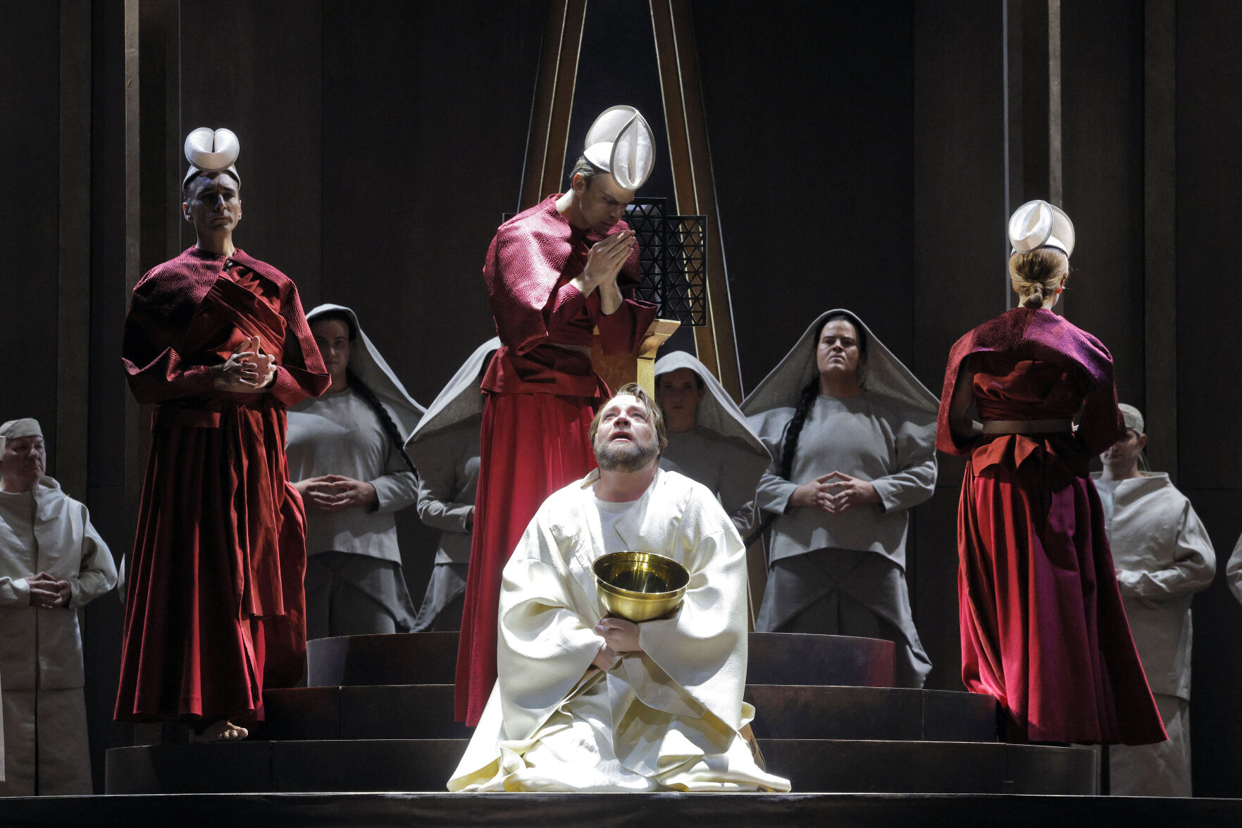 Brian Mulligan as Amfortas in SF Opera's Parsifal. SF Opera’s new production of Wagner’s