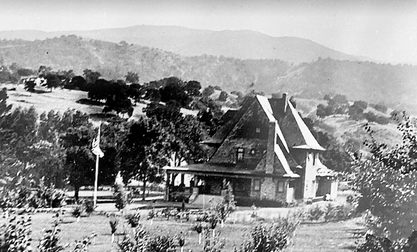 The Willard Griffin House, shown in this historical photo, is one of the stops on an interactive tour of Los Altos Hills’ Moody Road. Three walking tours are scheduled, beginning next month, hosted by the town’s History Committee.