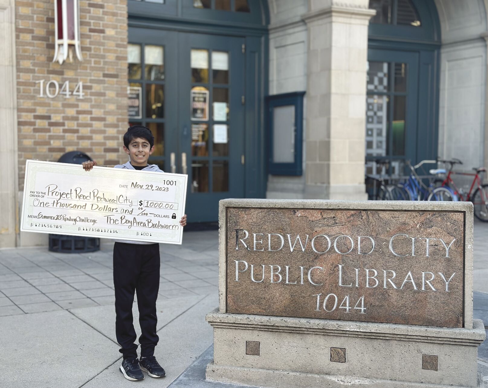 Gardner Bullis School student Amar Ahuja’s passion project “Bay Area bookworm” was born out of a desire to share his love of reading.