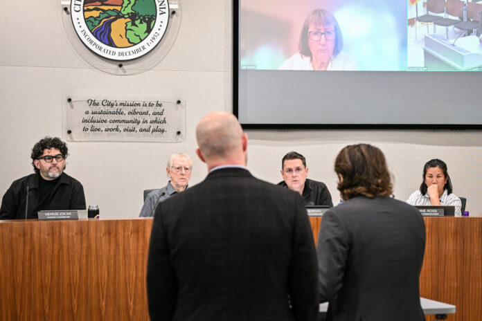 Members of the Los Altos Planning Commission did little to mask their displeasure with the project before them on Aug. 6, which is governed not by Los Altos zoning law but by provisions of California’s builder’s remedy.