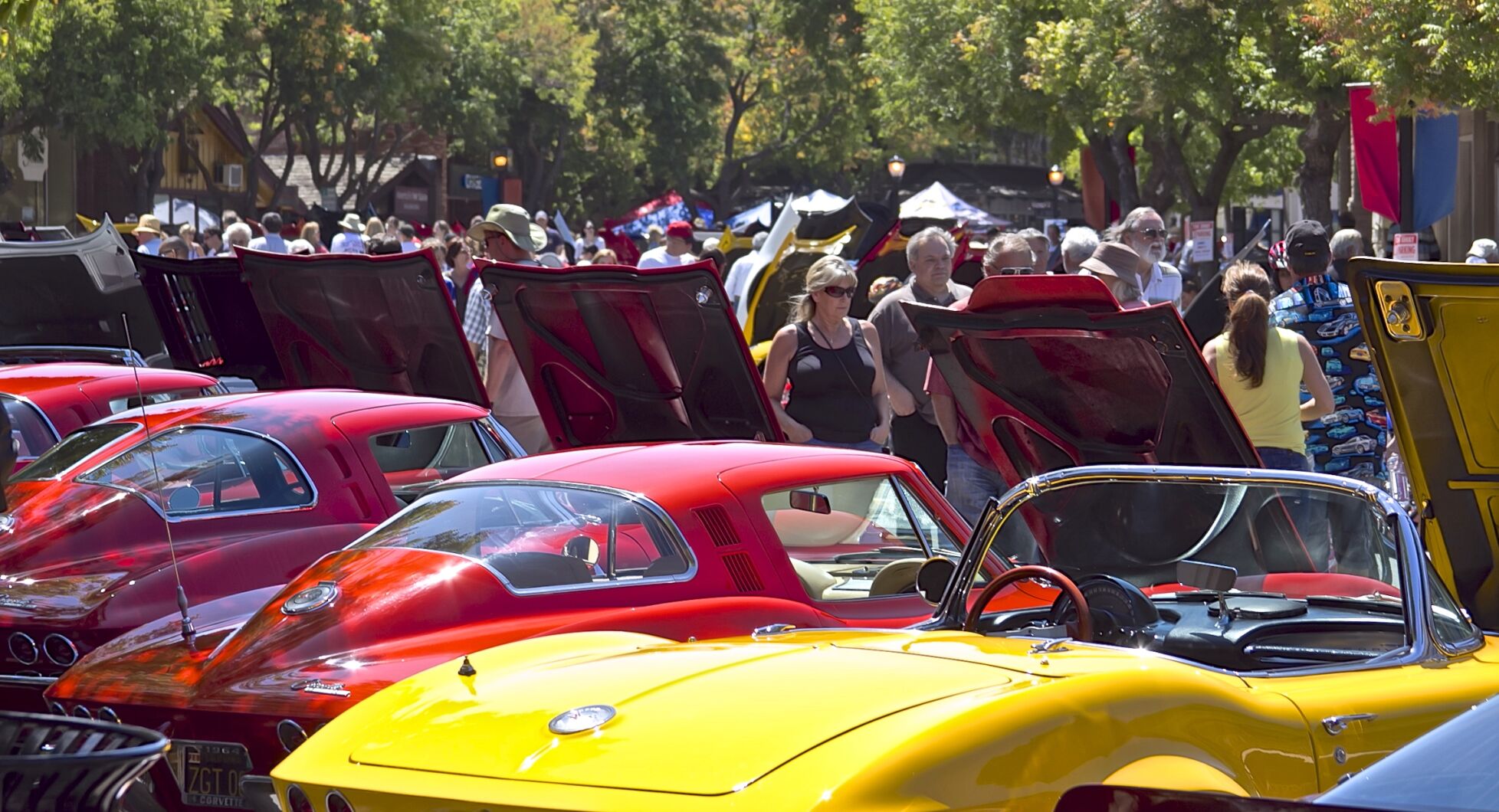 The annual Corvette Spectacular auto show comes to downtown Los Altos this Sunday.