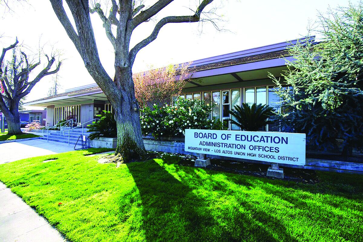 Eric Volta, Mountain View Los Altos Union High School District superintendent, said a student drew a swastika on campus, which led to an investigation on the student’s past behaviors.