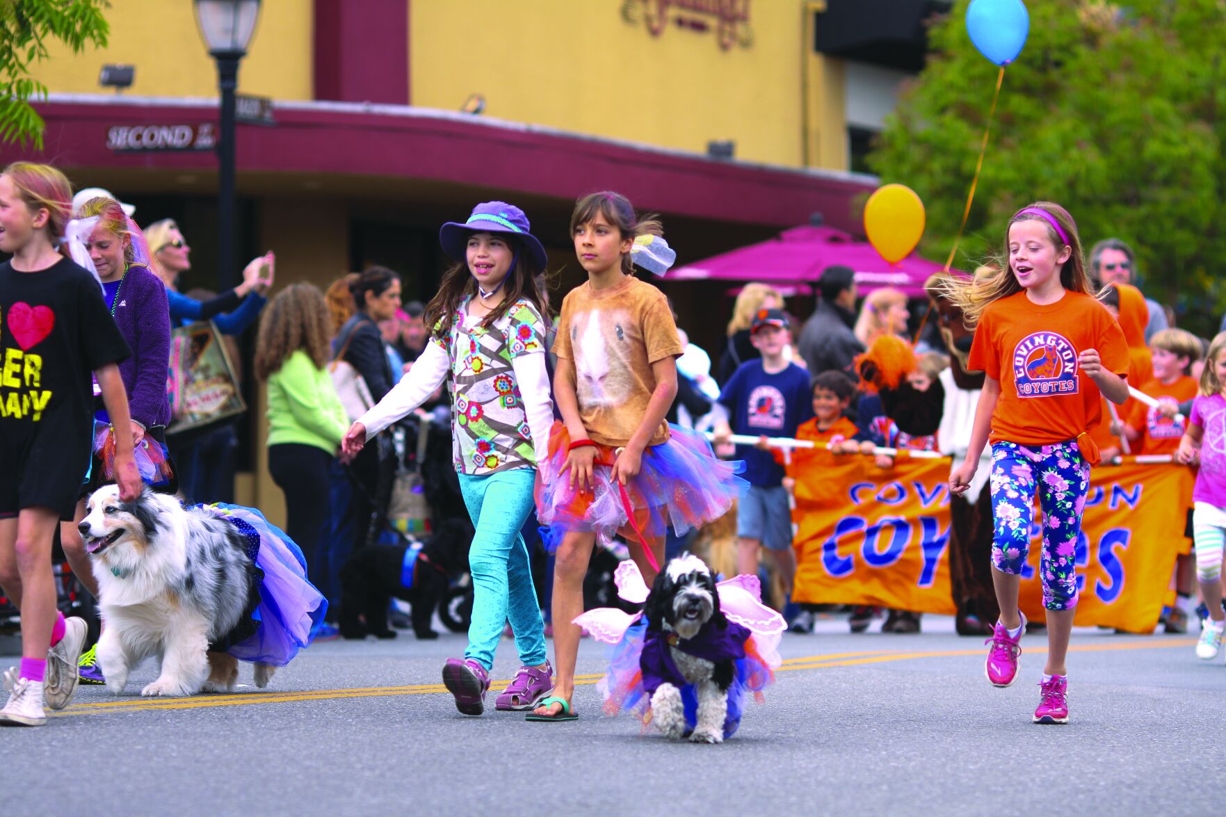 Furry friends, like these pups, will take over Main Street May 17.